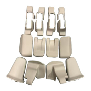 Cubierta del interruptor de ajuste del asiento 71486-60050 para Toyota Land Cruiser LC200 08-21, material ABS - Product Image 2