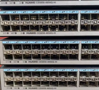 Switch Data Center Seri CE6800 Bekas CE6850-48S6Q-HI, Switch Jaringan dengan 48x10G SFP+ & 6x40G QSFP+ Port dan Dual AC PSU.