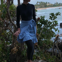 Maillot de bain musulman avec personnalisation pour femmes, Hijab, vêtement de Surf islamique, de Sport, nouvelle collection,