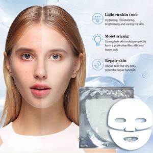 Mascarilla Facial de Colágeno Bio en Gel Tipo Velo Coreana, Mascarilla de Hidrogel Antienvejecimiento Reafirmante e Hidratante para Etiqueta Privada OEM - Product Image 4
