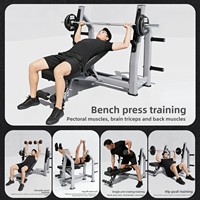 Banc de musculation pliable robuste multifonctionnel professionnel pour l'entraînement de la poitrine et support d'haltères