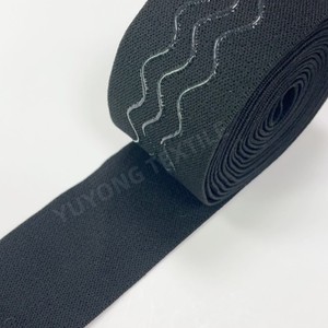 <span class=keywords><strong>Bande</strong></span> élastique en polyester/nylon pour la confection de robes, de jupes et de chaussures. - Product Image 2