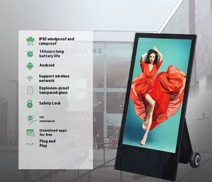 Support d'affichage LCD pliable portable résistant aux intempéries pour la <span class=keywords><strong>promotion</strong></span> en centre commercial/en exposition/en magasin - Product Image 5