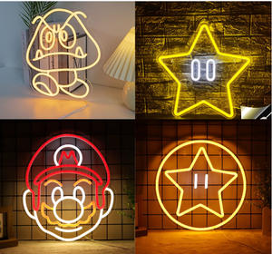 <span class=keywords><strong>Super</strong></span>เห็ด<span class=keywords><strong>Mario</strong></span> Fireดอกไม้นีออนไฟกลางคืนหรี่แสงได้USBขับเคลื่อนLed <span class=keywords><strong>Star</strong></span>ป้ายนีออนสําหรับผนังเกมห้องปาร์ตี้บาร์ตกแต่ง - Product Image 2