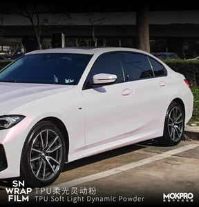 Film de protection de peinture (PPF) en TPU brillant, 350 couleurs, 1,52 x 15 m, rose lumineux, auto-réparant, film de changement de couleur, garantie 8 ans - Product Image 3