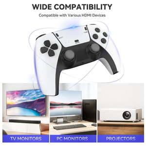 Console de Jeu Rétro ZongX 4K 2026 Nouvelle 128G M15 M15plus, Clé de Jeu TV 4K HD Plug and Play avec <span class=keywords><strong>Deux</strong></span> Manettes Sans Fil 2.4G - Product Image 4