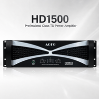 Amplificateur de puissance professionnel 1500W classe TD 8 ohms haute puissance pour caissons de basses, enceintes et systèmes de sonorisation PA