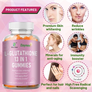 Veagn Skin Whitening Soft <b>Candy</b> Gummy Glutathione Anti-Aging Antioxidant Collagen Biotin Vitamin Strawberry Flavored Gummies - Product Image 2