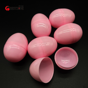 Trứng Phục Sinh Bằng Nhựa Hỗn Hợp Sáu Màu Macaron 40X60Mm Cho Trẻ Em Giỏ Săn Bắn Trò Chơi Tiệc Phục Sinh - Product Image 2