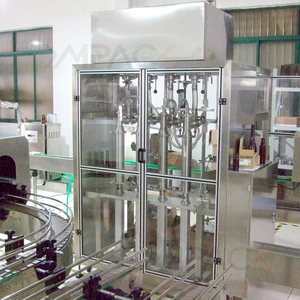 Machine de remplissage automatique à quatre têtes YMF4 de haute qualité pour liquides 100ml 500ml 800ml 2000ml avec services OEM ODM - Product Image 3