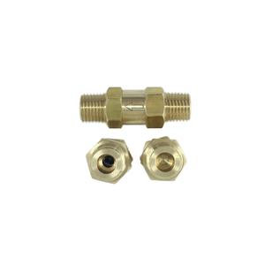 Válvula de Retención Unidireccional de Latón para Aire y Agua, Válvula Anti-Retorno de 1000 PSI, Conexión Macho x Macho - Product Image 5