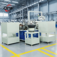 Machine d'assemblage automatique de vannes haute capacité QFW pour pièces de robinets - 900-1200 PCS/H, contrôlée par PLC