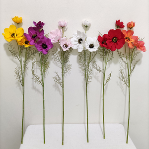 artificielles au réalisme exceptionnel, fabriquées à la main; lys en soie synthétique à tige longue <span class=keywords><strong>de</strong></span> 84 cm - Product Image 4