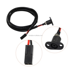 อินเทอร์เฟซเครื่องชาร์จแบตเตอรี่ ปลั๊กฝาครอบพอร์ตชาร์จ สายเคเบิลสำหรับอะไหล่สกู๊ตเตอร์ไฟฟ้าเสี่ยวมี่ Mi5 - Product Image 1