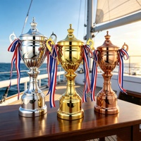 Trophée métallique personnalisé de qualité supérieure, écologique, en gros, pour les événements de cérémonie de remise des prix des compétitions sportives et la décoration des récompenses