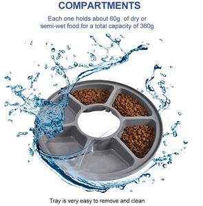 Khay Cho Ăn Thông Minh 6 Bữa Ăn, Khay Thức Ăn Cho Chó Và Mèo Với Đồng Hồ Bấm Giờ Kỹ Thuật Số - Product Image 6