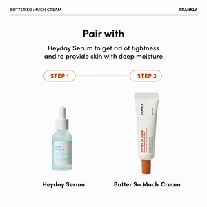Crème visage FRANKLY Butter So Much, qualité supérieure, fabriquée en Corée, formule non irritante, crème hydratante pour peaux sèches, 80 ml - Product Image 3