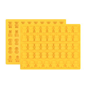 Moule à barre de chocolat en silicone de qualité alimentaire, 44 cavités, outils de cuisson Molde De Gominola, moule pour chocolats en silicone - Product Image 1