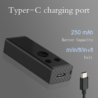 Télémètre laser portatif et mesureur de distance laser avec batterie au lithium à charge directe pour la mesure de pièces KL01C