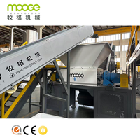 Déchiqueteuse de plastique à couple élevé pour une réduction efficace des déchets solides et des palettes en plastique – Machine déchiqueteuse robuste à double arbre