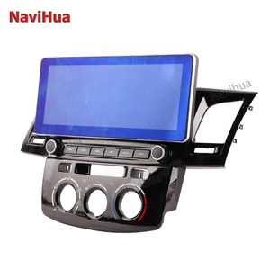 NAVIHUA Nouveau design autoradio Android 12,3'' avec GPS et lecteur DVD pour Toyota Fortuner/Hilux 2009-2015 à climatisation manuelle d'origine - Product Image 2