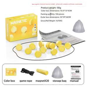 Scacchi con Effetto Magnetico Dorato, <span class=keywords><strong>Gioco</strong></span> Casual per Bambini, <span class=keywords><strong>Gioco</strong></span> da Tavolo Interattivo, <span class=keywords><strong>Gioco</strong></span> Educativo di <span class=keywords><strong>Logica</strong></span> e Pensiero, Scacchi Magnetici - Product Image 5