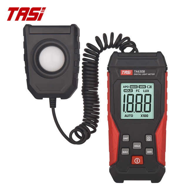 TASI TA630B Integrated High Precision Lux Meter Split Digital Light Illuminance 200000Lux Photometer Product Category Photometer