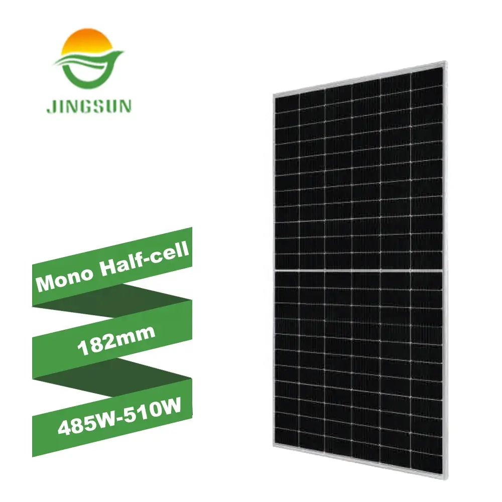 Jingsun Harga Rendah grosir panel surya dari Cina langsung 485w 490w 495w 500w 505w 510w panel surya
