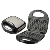Personnalisation professionnelle boîtier Cool Touch Mini gaufrier beignet Sandwich Maker