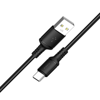 Kabel USB 2.0 KAKUSIGA 2m, Kabel Data PVC, Charger Tipe C 2 Meter, Kabel Charger Multi Mobile Universal