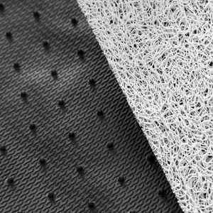 Tapis de rouleau <span class=keywords><strong>d</strong></span>'impression 3D en PVC blanc motif moderne de bobine épaisse pour la cuisine de salon de bureau technique tissée lavable imperméable extérieure - Product Image 4