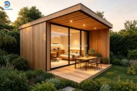 Usine de conteneurs : Kits de maisons modernes personnalisables, villas de luxe, maisons portables extensibles, bungalows, maisons rurales, installation facile