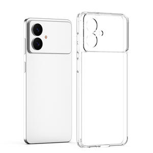 Esquinas de airbag a prueba de golpes Crystal Clear TPU Bumper Hard Acrylic Precise Hole Phone Case para <span class=keywords><strong>Samsung</strong></span> <span class=keywords><strong>Galaxy</strong></span> S26 Edge - Product Image 3