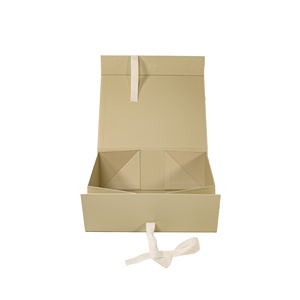 กล่องของขวัญขนมไหว้พระ<span class=keywords><strong>จันทร์</strong></span>กล่องของขวัญกล่องหนังสือพับได้พร้อมริบบิ้นสไตล์เรียบง่ายกลางฤดูใบไม้ร่วงกำหนดเอง - Product Image 3