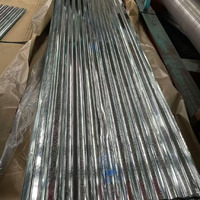 Prix au mètre carré de tôle de toit en acier galvanisé de taille standard tôle de toiture de calibre 16 tôle d'acier ondulée