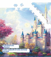 Échantillon gratuit 1000 pièces DIY Puzzle Haute Personnalisable Célèbre Peinture En Bois En Plastique Papier Soulagement Du Stress pour Adultes Enfants Cadeaux