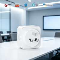 Prise intelligente WiFi Tuya, norme AU NZ, 16A, avec moniteur de puissance, minuterie, contrôle à distance, double relais, prise en charge du micrologiciel ESP8685, OEM
