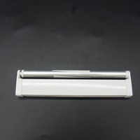 Tubo inferior de aleación de aluminio para persiana enrollable, componentes de alta calidad para persiana enrollable RBT29-1-AP, accesorios para ventana