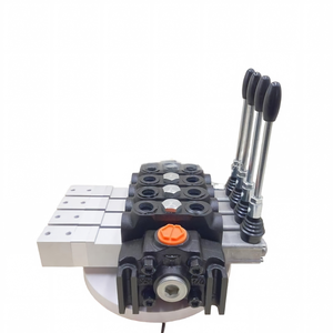 Válvula de Control Direccional Seccional Hidráulica Neumática Manual de 4 Secciones, 140L/min |   350 Bar de Doble Acción, OEM Directo de Fábrica - Product Image 3
