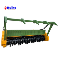 Maquinaria Agrícola Huike, Desbrozadora de Martillos de 3 Puntos con Toma de Fuerza, Caja de Engranajes Hidráulica de Servicio Pesado, Trituradora Forestal para Tractor
