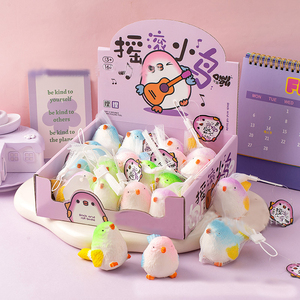 Creative 10cm Colorful Birds <b>Squishy</b> Toy TPR Stress Relief Squeeze Gift for Kids 6+ Years Easy Mood Fun - Product Image 4