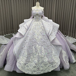 <b>Princess</b> Purple Sweetheart Ball Gown Lace Quinceanera <b>Dress</b> <b>Girls</b> Beaded Birthday Party Prom <b>Dresses</b> Natural Embroidery Chapel - Product Image 5