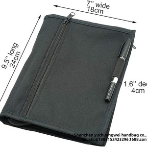 Bolsa de Almacenamiento para Documentos y Seguros de Auto, Negra, de Tela Oxford, Marca Longgang Ailian - Product Image 4