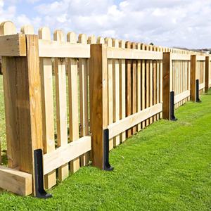 木製フェンスポスト修理用の頑丈なスチールフェンスポスト修理フェンスポストアンカーグラウンドスパイク - Product Image 6