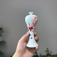 Vase en porcelaine contemporain personnalisé de Jingdezhen, petit format, écologique, décoration d'intérieur, cadeau