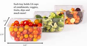 Organizador de Condimentos Enfriado con Hielo, con 5 Contenedores para Accesorios de Bar - Product Image 5