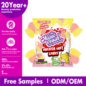 OEM İsveç Vegan sakızlı şeker çilek limon karışımı aromalı ekşi şekerler ve küçük ambalaj içinde Gummies - Product Image 4