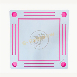 Tapis <span class=keywords><strong>de</strong></span> Mahjong Flottant en Acrylique Moderne <span class=keywords><strong>de</strong></span> Luxe pour Fêtes, Taille/Couleur/Logo Personnalisables, avec Rainures Intégrées, Table Flottante pour Piscine - Product Image 3