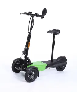 CE складной и портативный 3 колеса электрические трициклы для дрифтинга скутер 200w