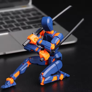 Figurines d'action robotiques 3D <span class=keywords><strong>Anime</strong></span> Dummy 13 en PVC, jouets sensoriels anti-stress pour garçons autistes, multi-articulations mobiles, gadget cool, cadeau pour enfants - Product Image 5